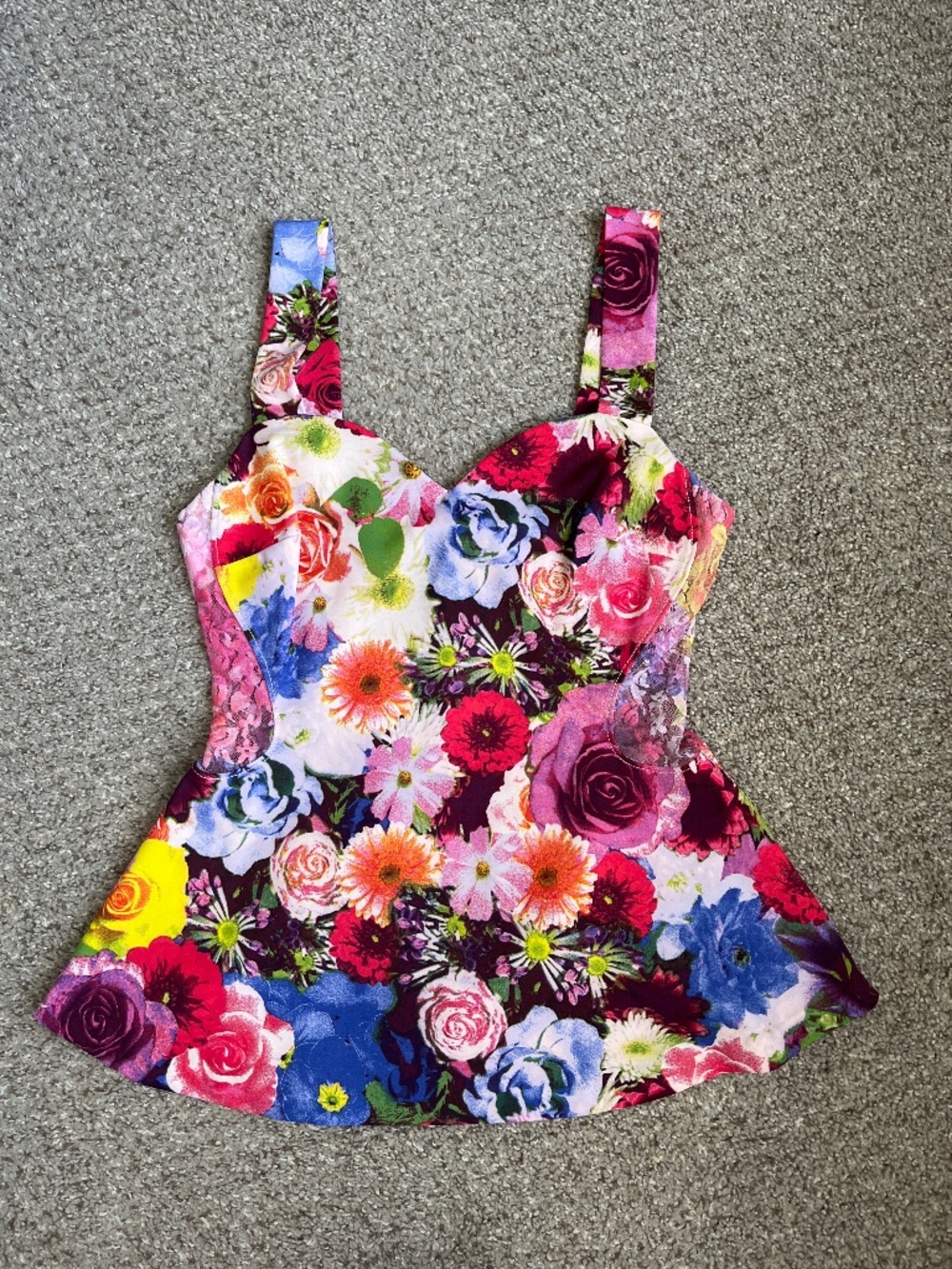 Guess peplum top